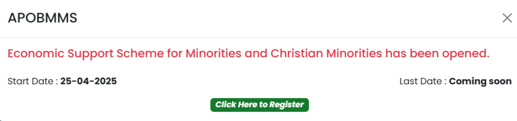 Economic Support Scheme for Minorities